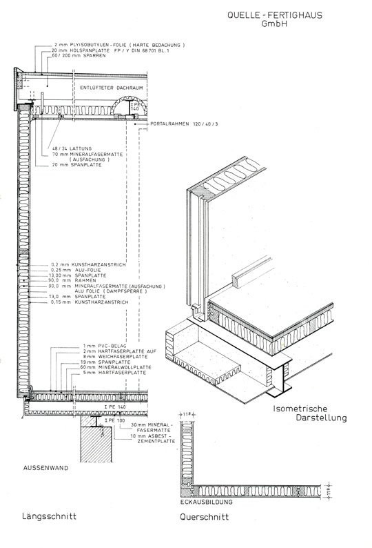 HH - Beratung Dacherneuerung / -aufstockung Fertighausbungalow